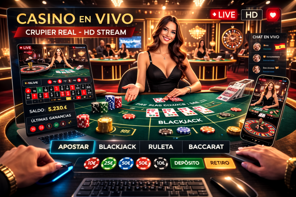 Mejores Casinos en Vivo en España